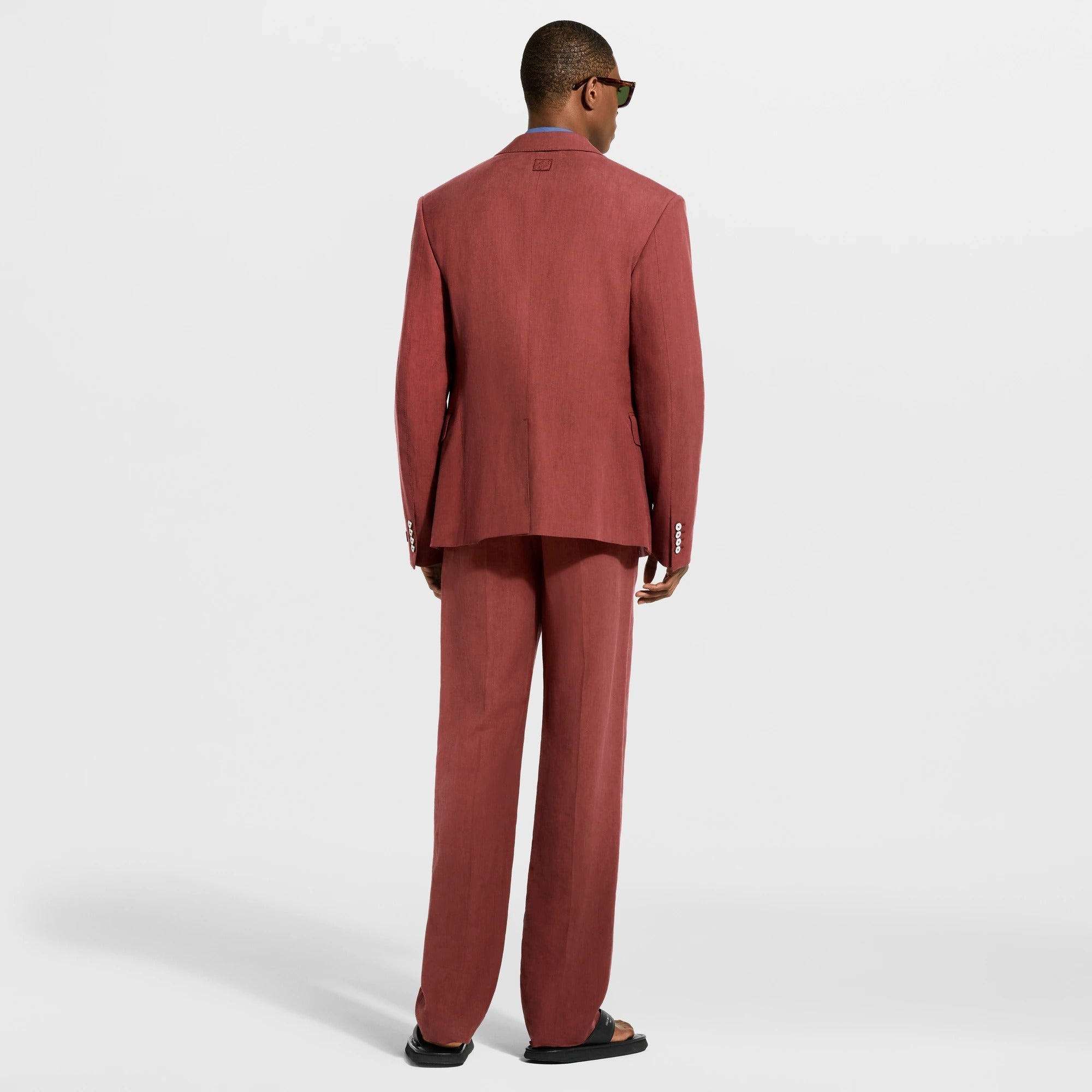 Linen Cigarette Pants