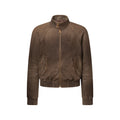 Coffee Indigo Denim Blouson