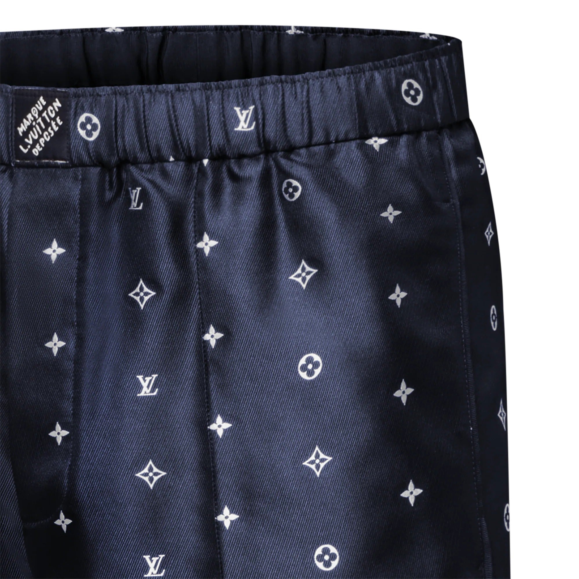 Monogram Silk Pajama Pants