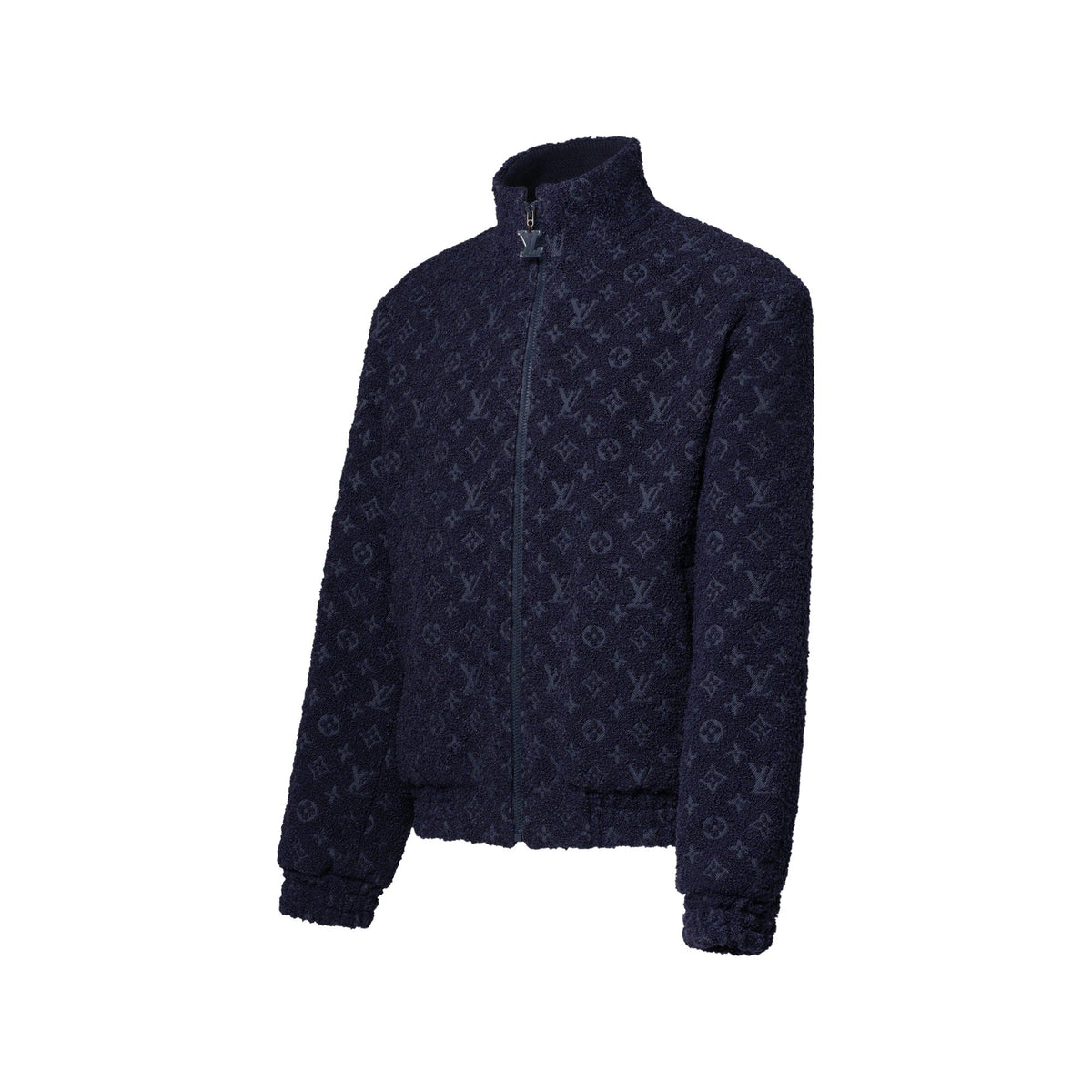 Monogram Wool Bouclette Zipped Blouson