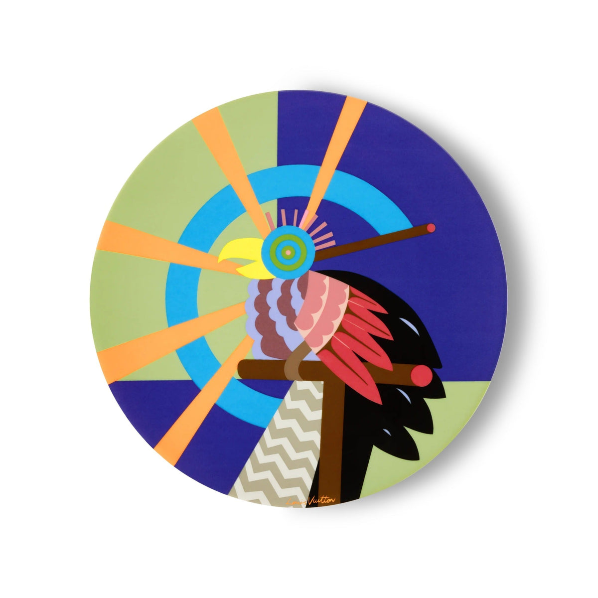 Animali Fantastici Royal Parrot Dinner Plate