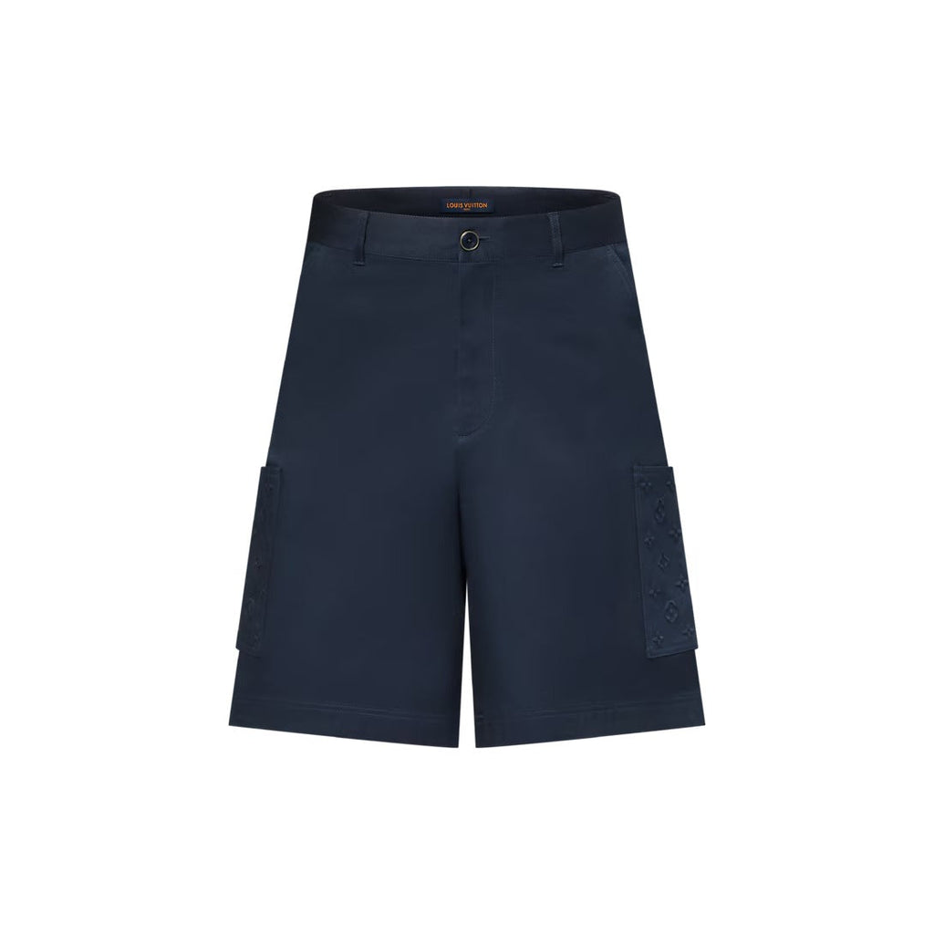 Monogram Pocket Cargo Shorts