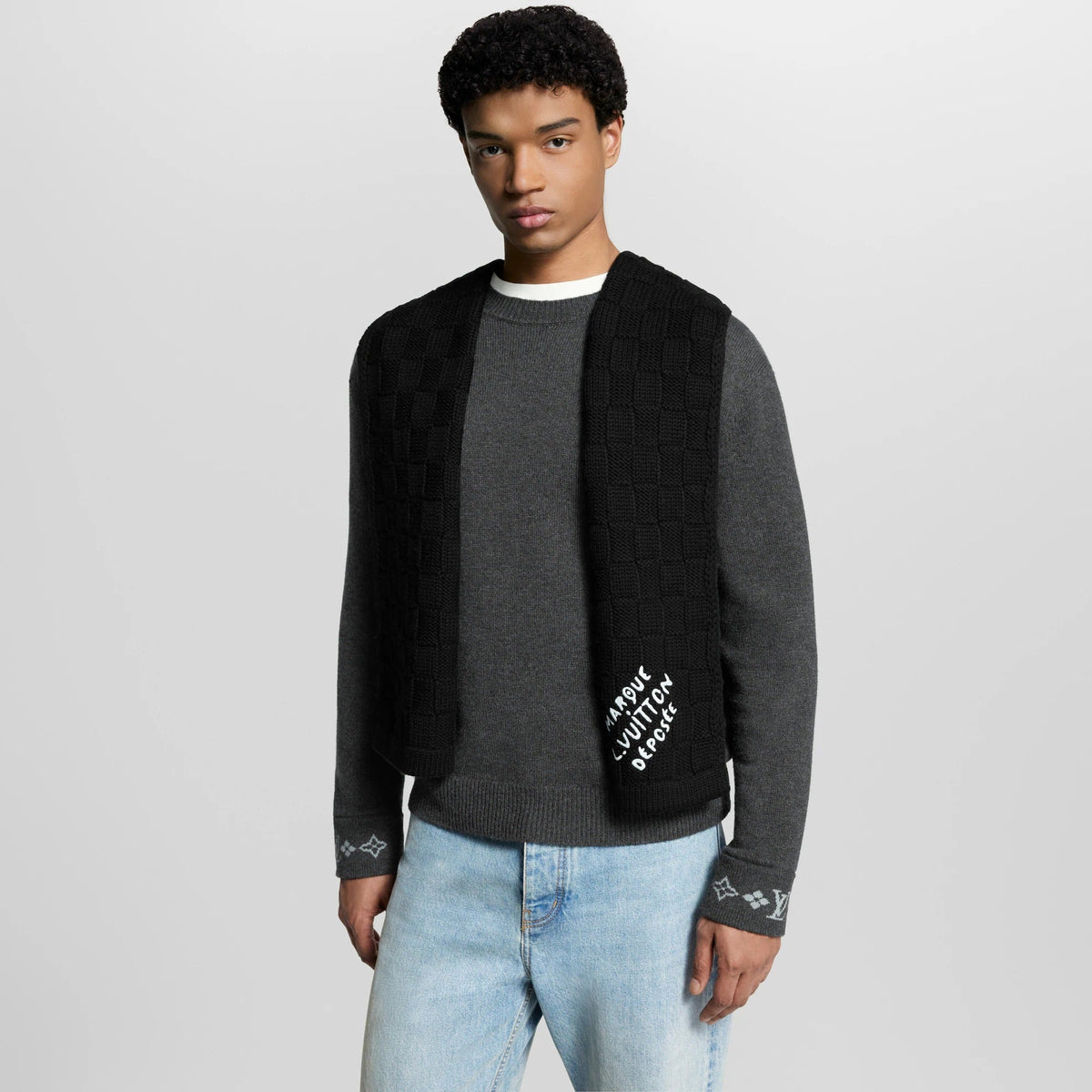 Damier Snug Scarf