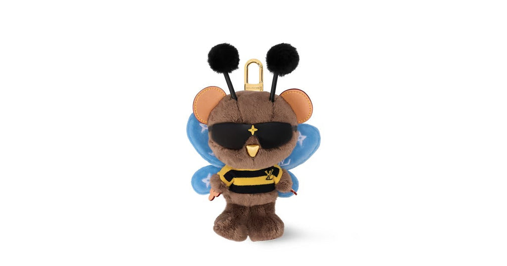 LV Louis Bear Bee Bag Charm