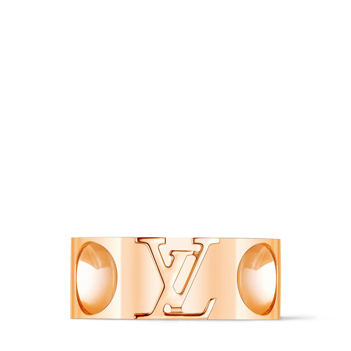 Empreinte Large Ring, Pink Gold