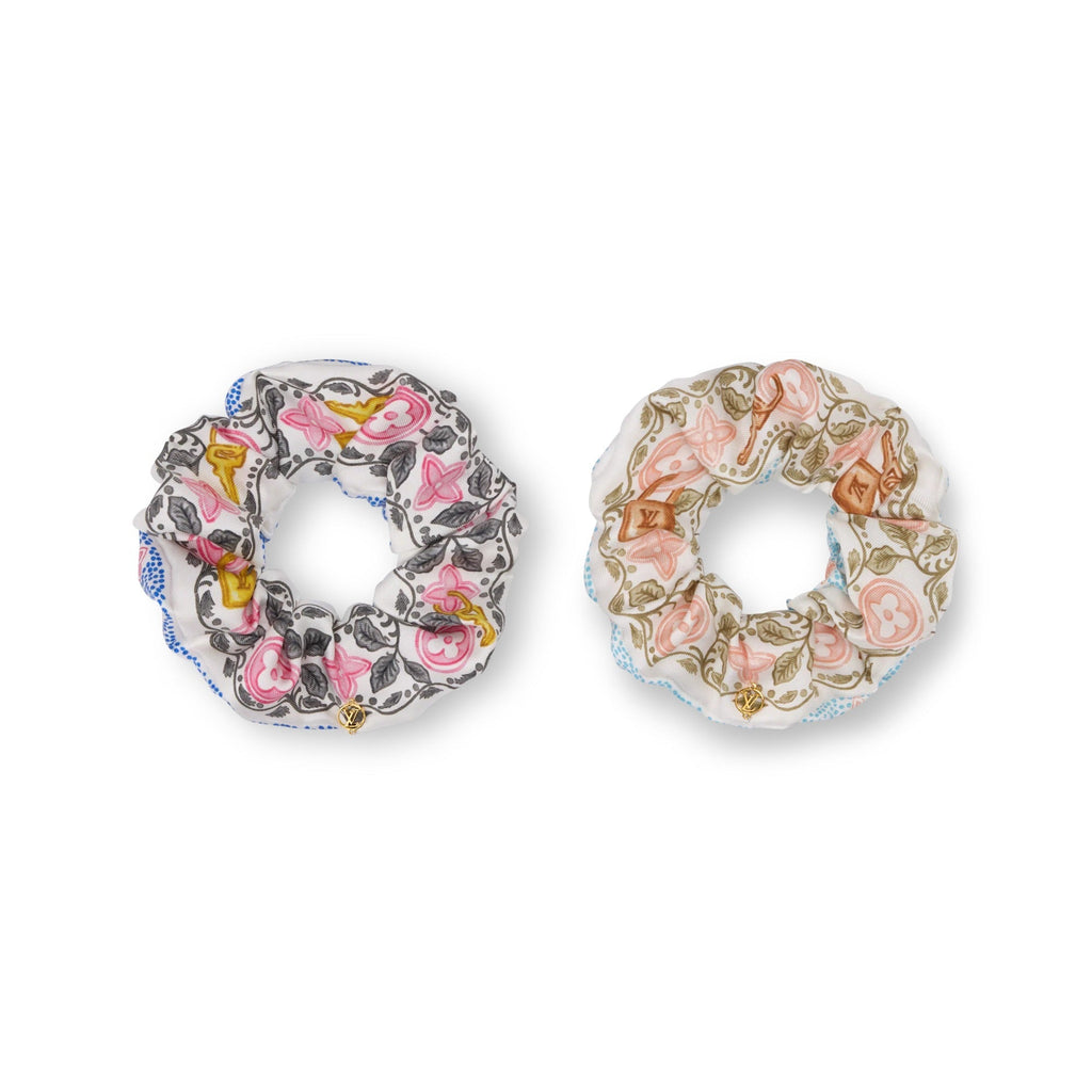Summer Garden Set Of Scrunchies