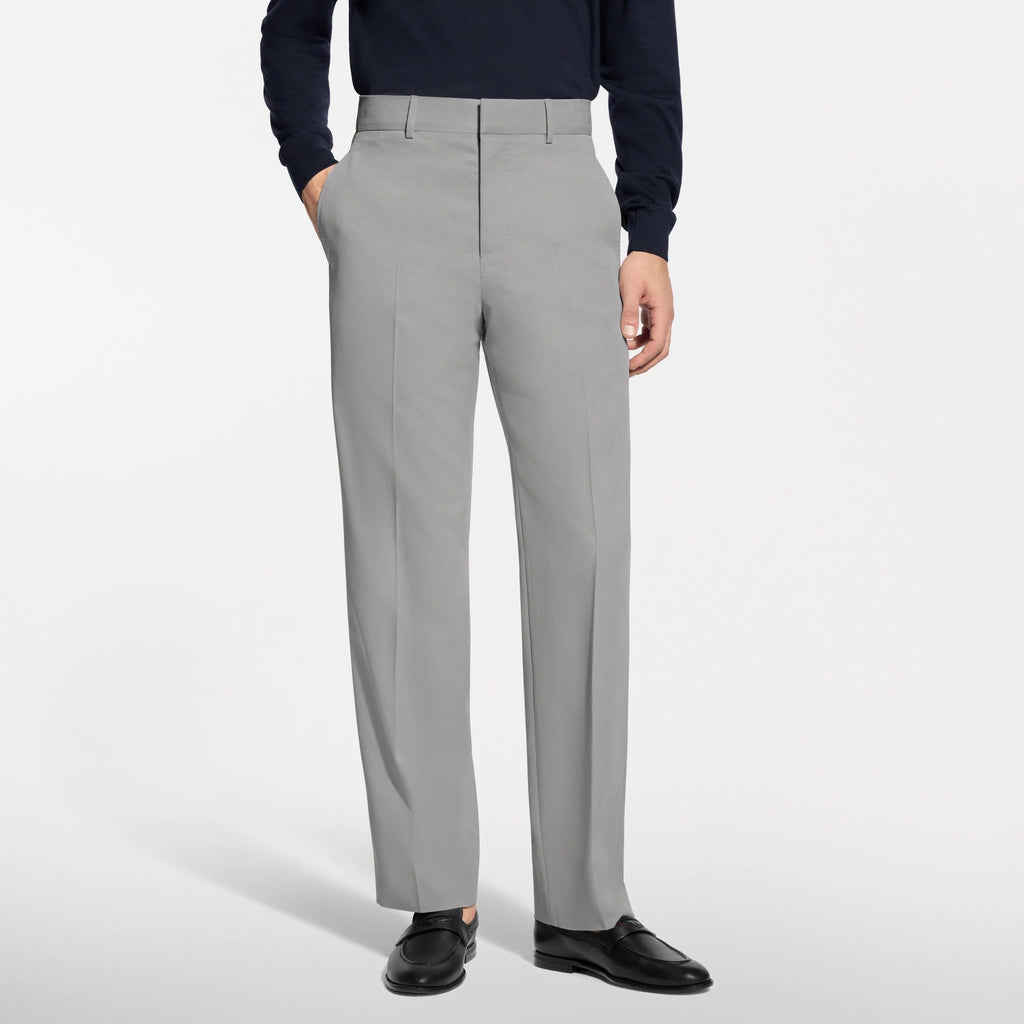 Tailored Silk-Blend Pants