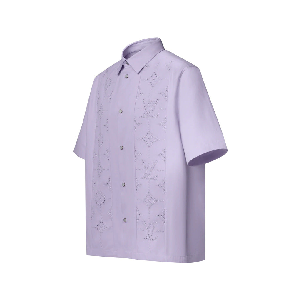 Embroidered Short-Sleeved Shirt
