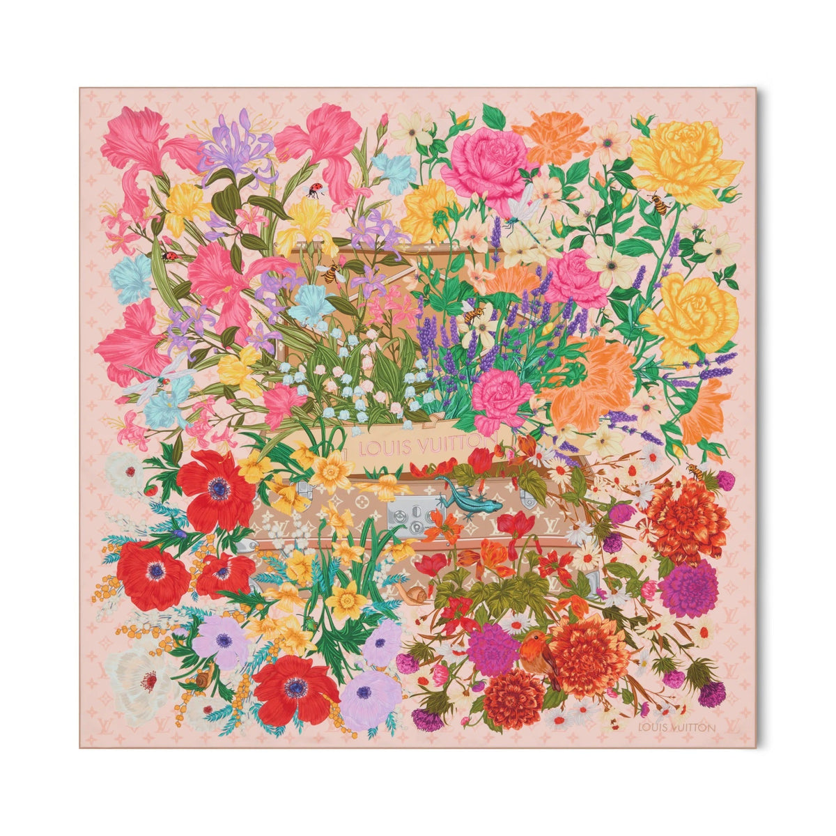 LV En Fleurs Square 90
