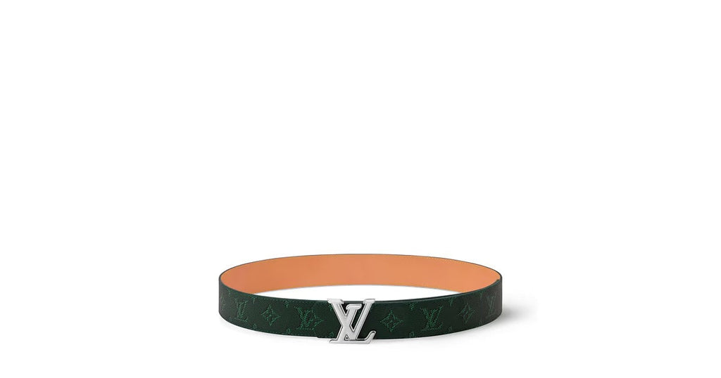 LV Dimension Monogram Heritage 40mm Reversible Belt