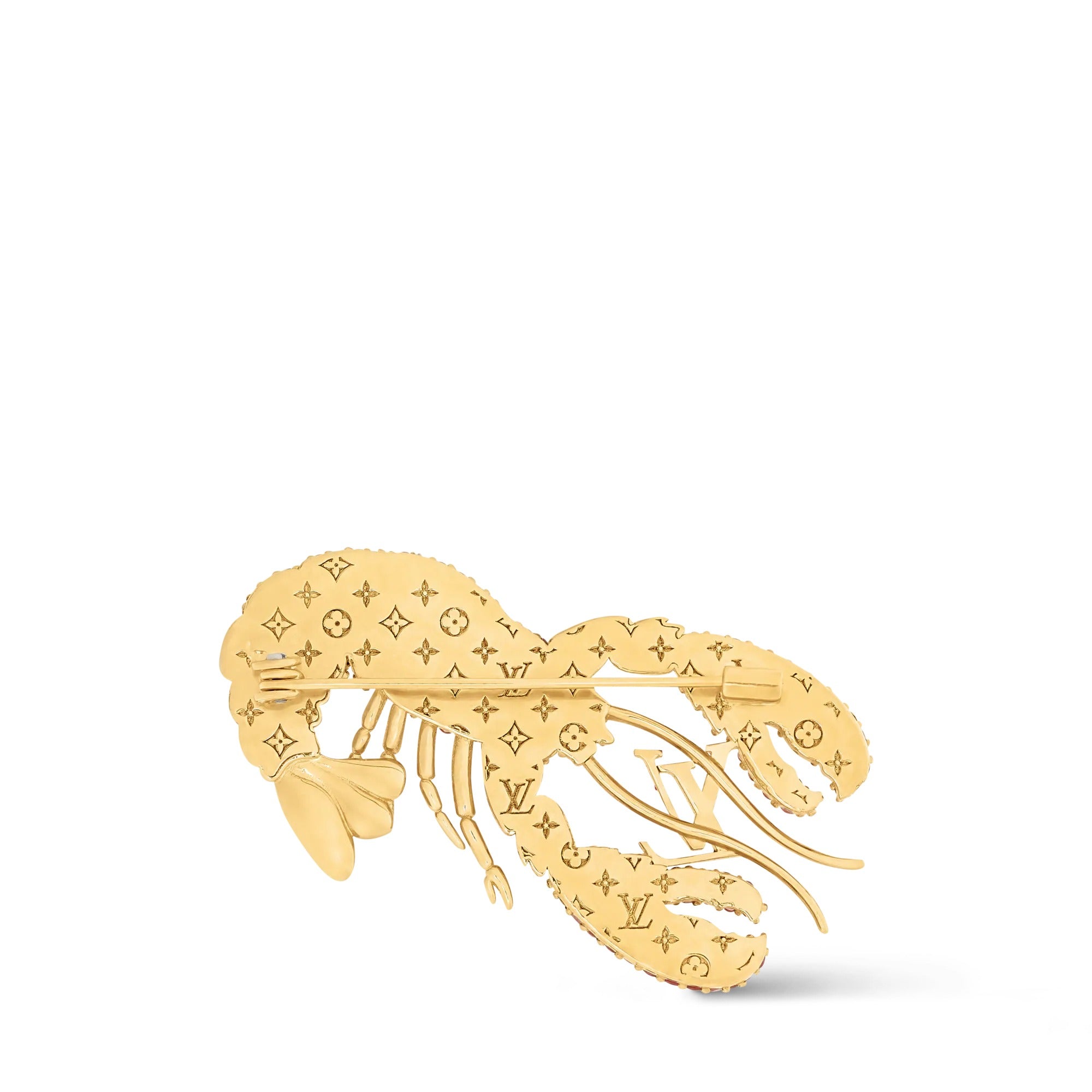 LV Lobster Brooch