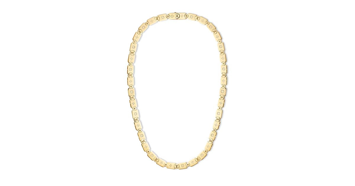 Les Gastons Vuitton Gourmette Necklace, Yellow Gold