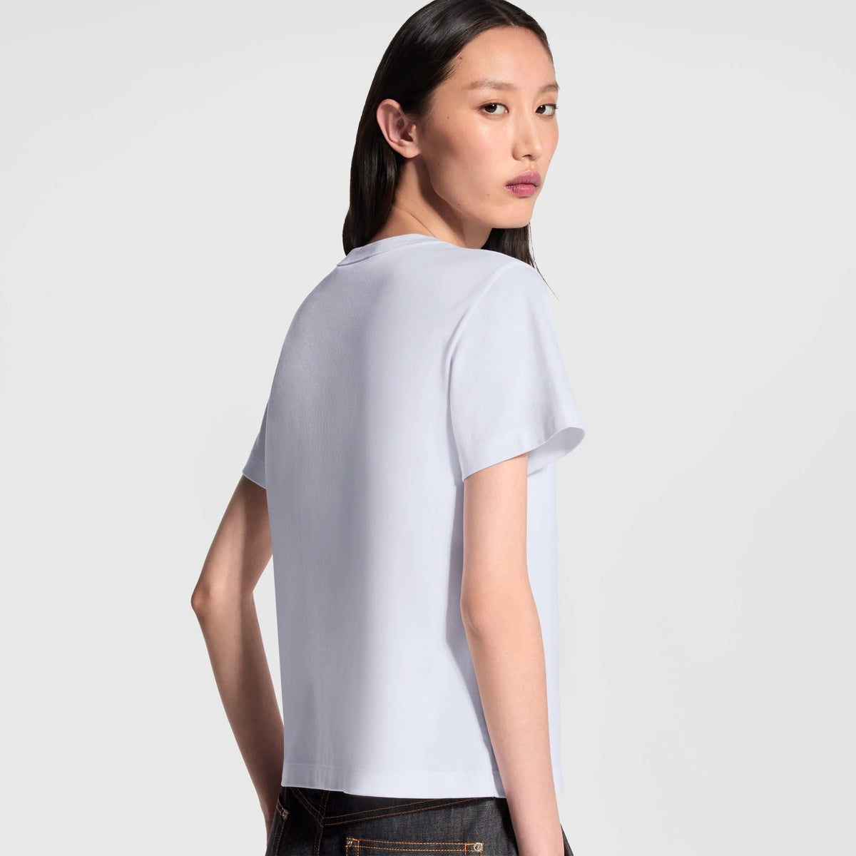 Broderie Anglaise Pocket T-Shirt