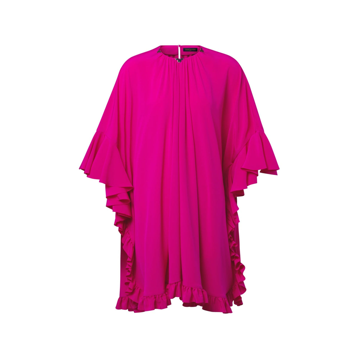Short Caftan With Ruffles