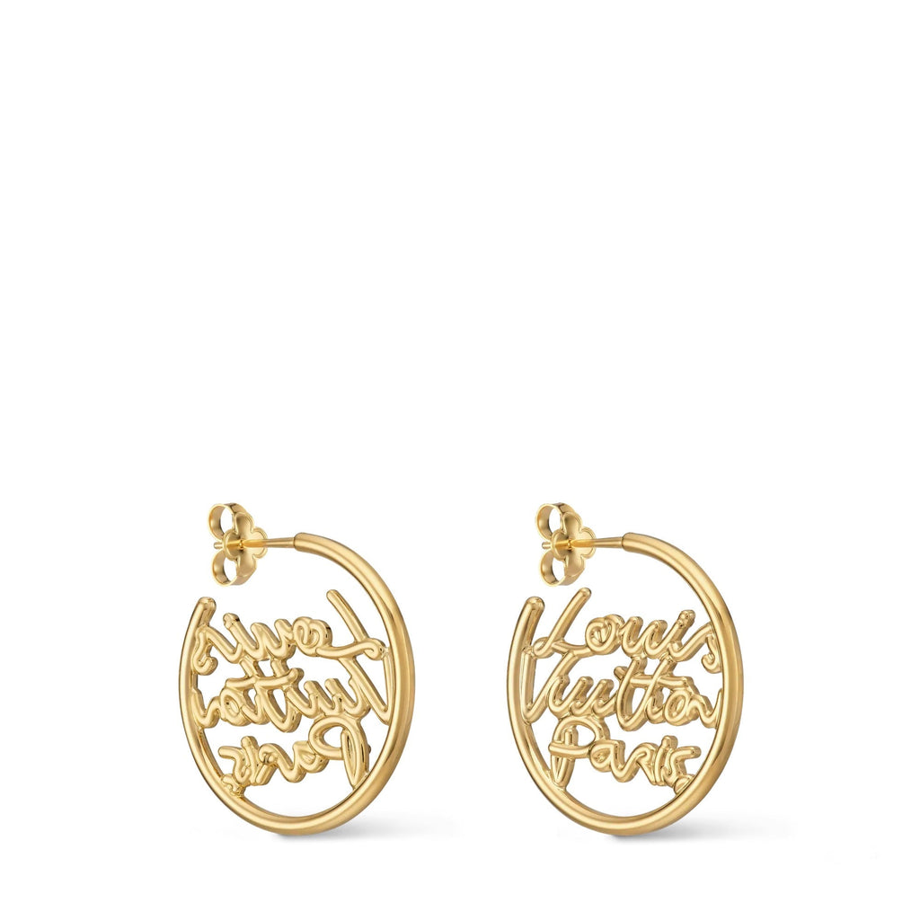 LV Script Hoops PM