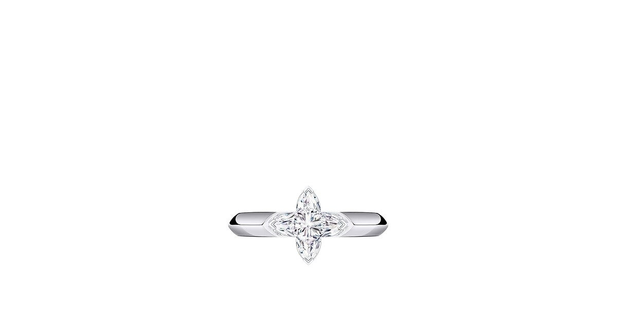 LV Diamonds Solitaire, LV Monogram Star cut