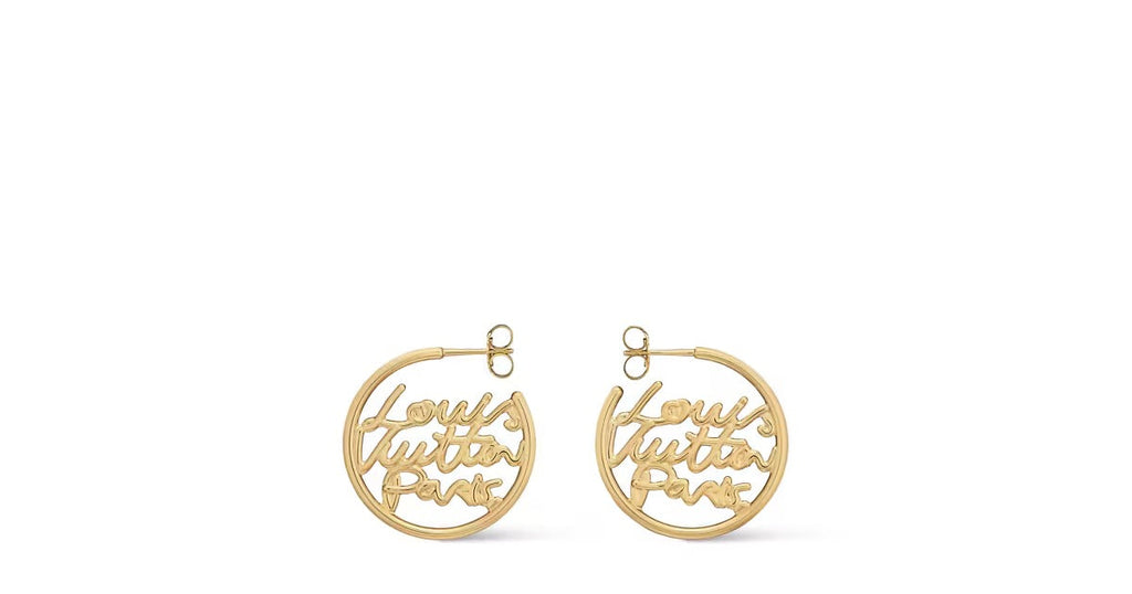 LV Script Hoops PM