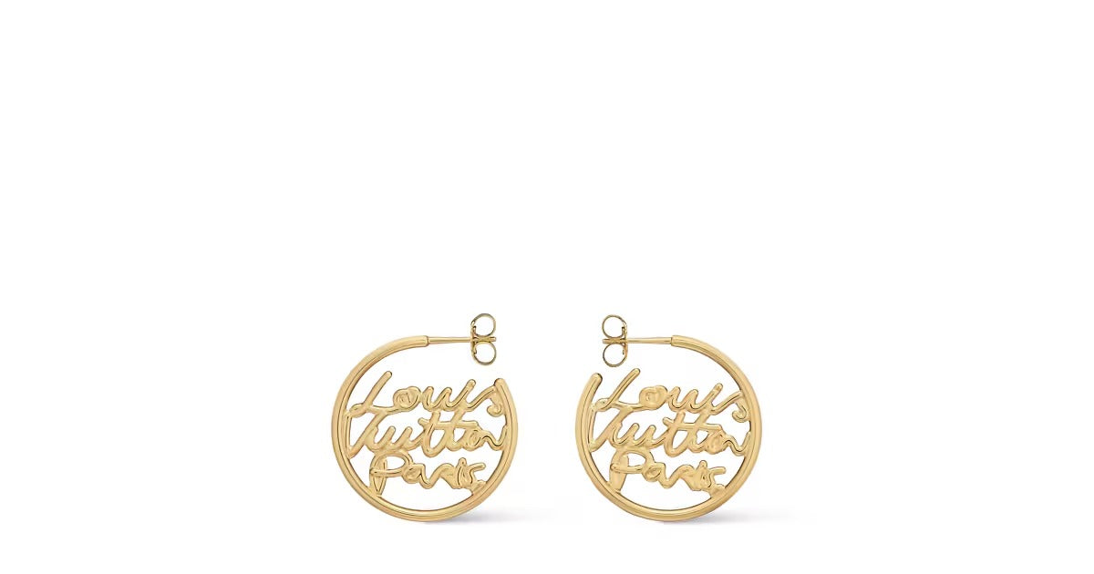 LV Script Hoops PM