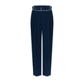 Contrast Accent Tailored Pants