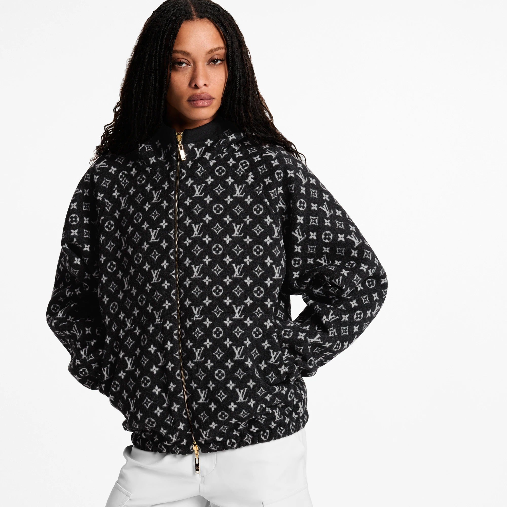 Reversible Double Face Hoodie