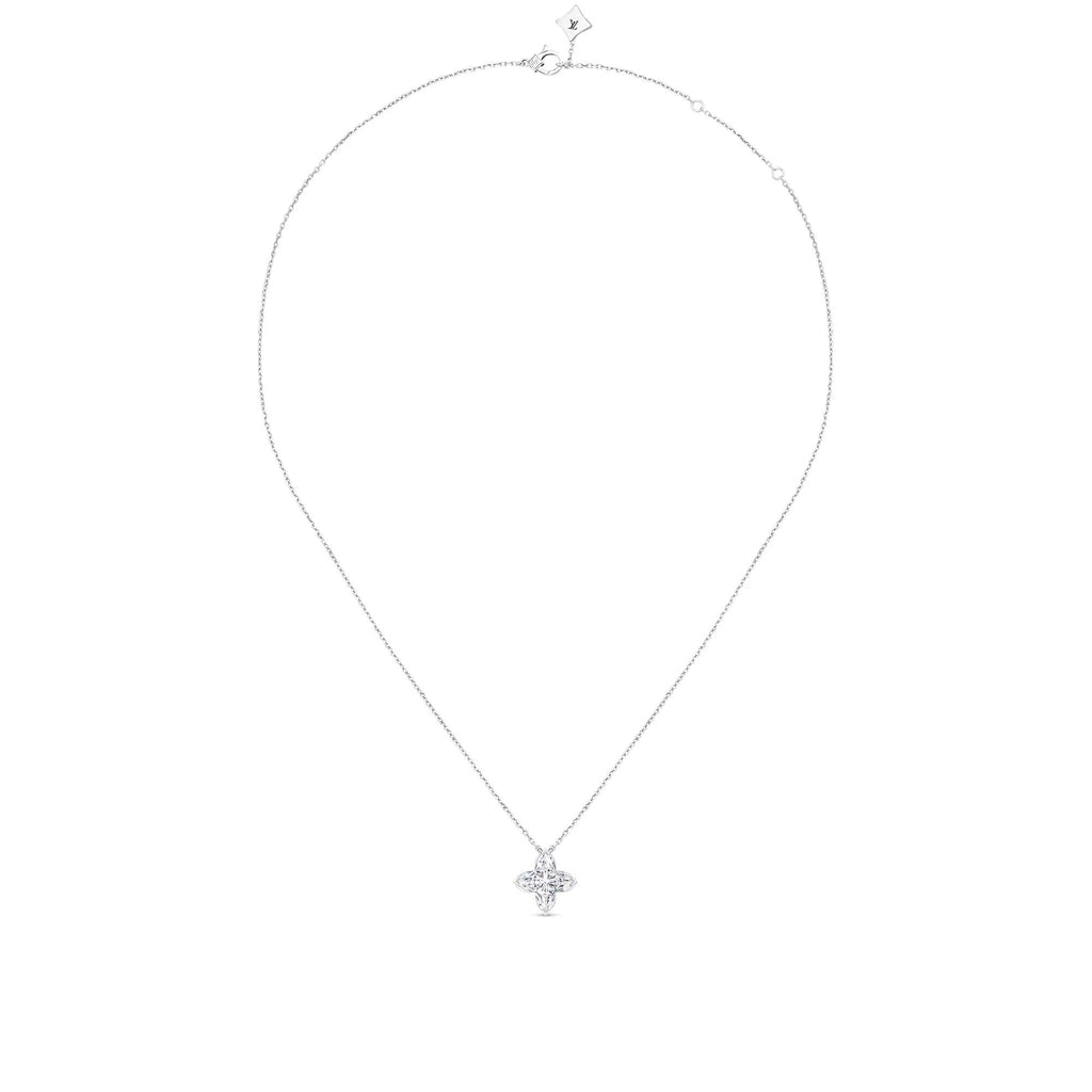 LV Diamonds Pendant, LV Monogram Star cut