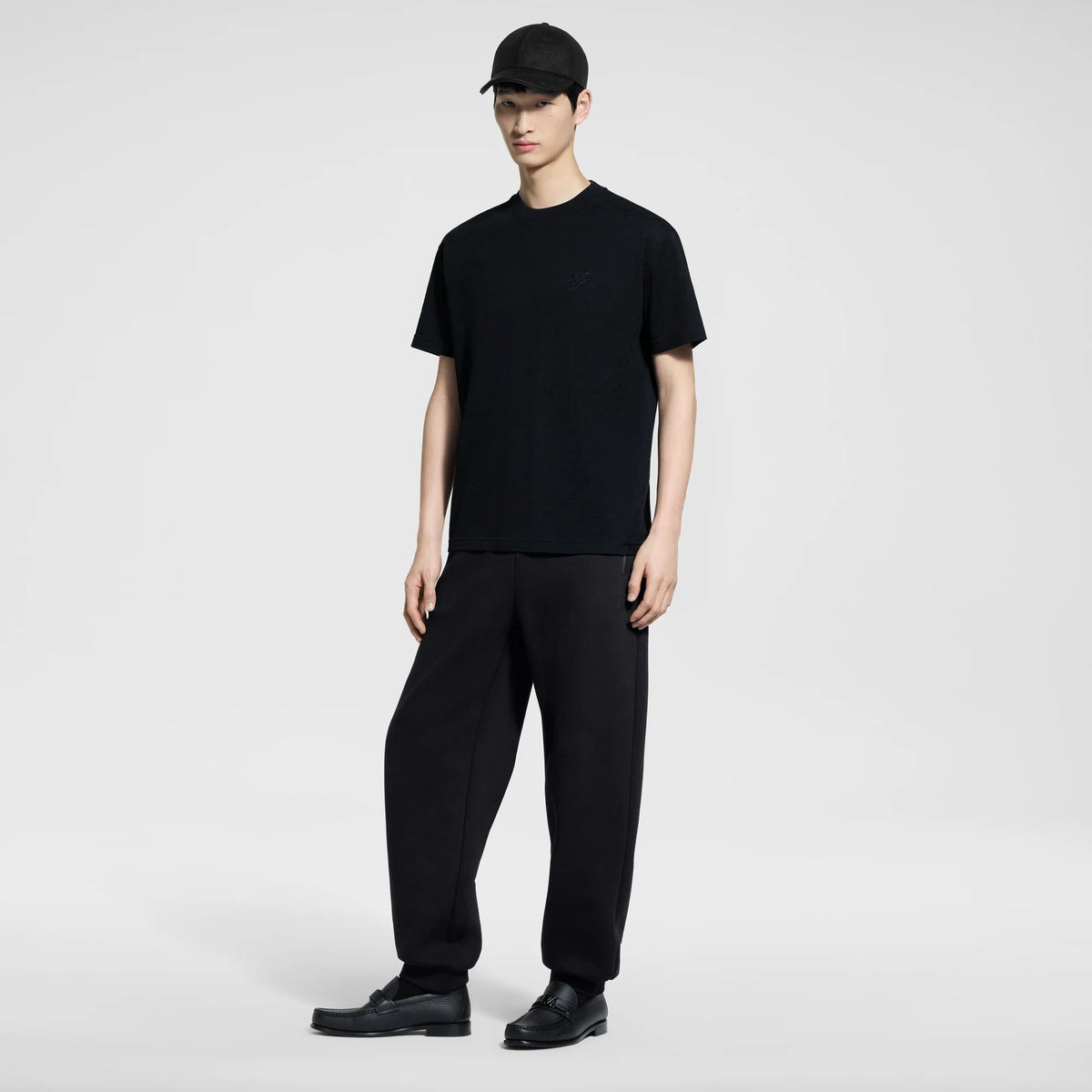 Damier Cotton Pique T-Shirt