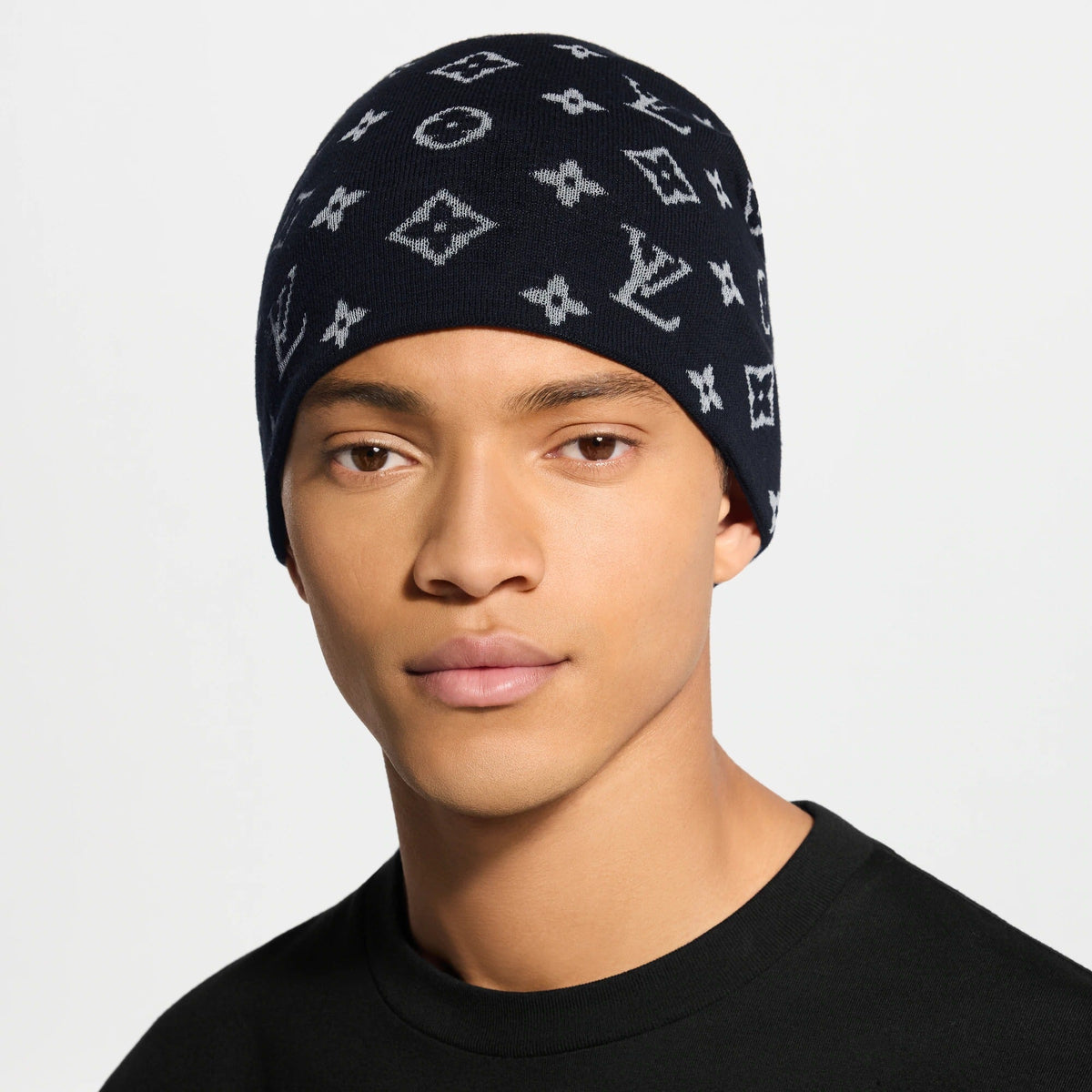 LV Fit Monogram Reflective Beanie