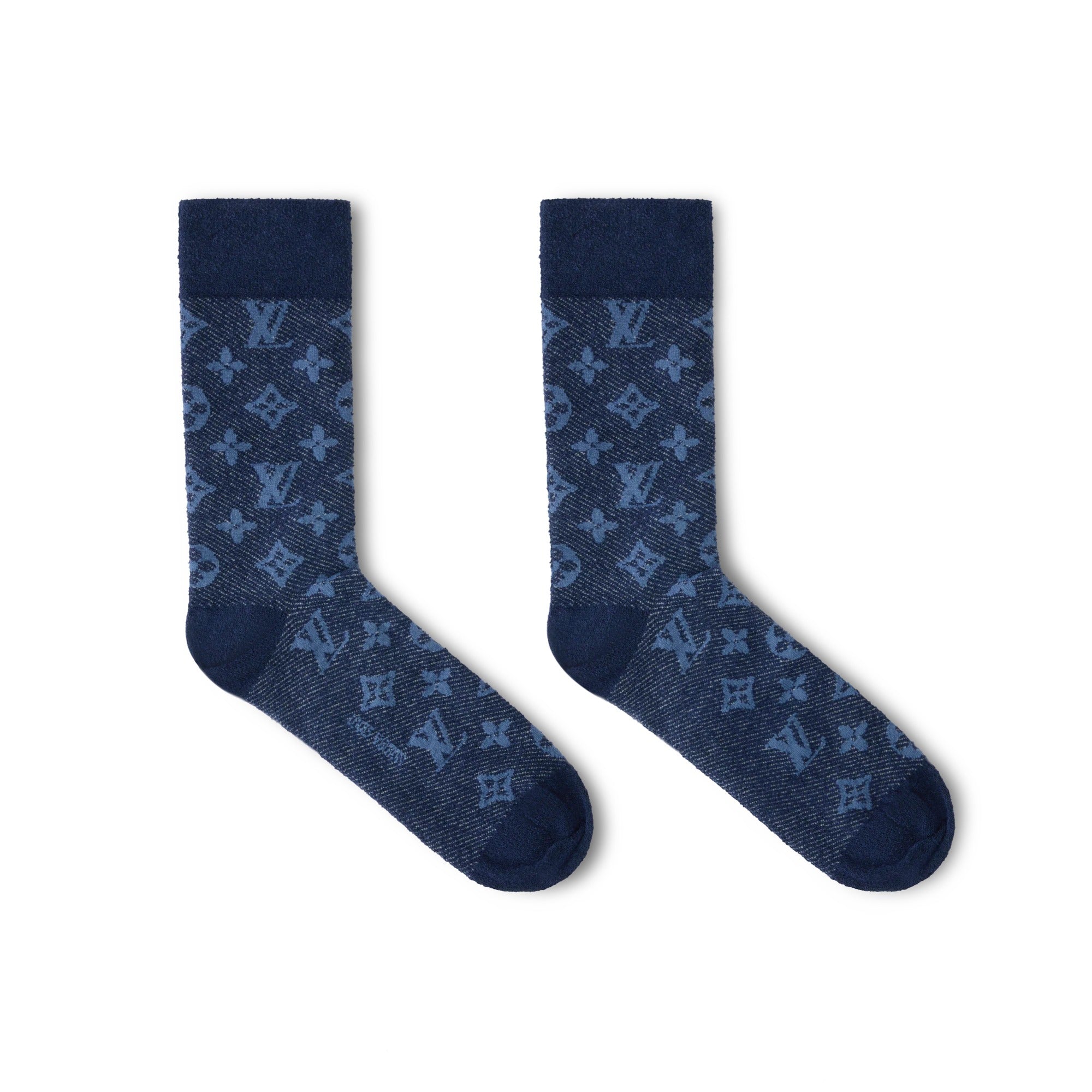 Monogram Denim Icon Socks