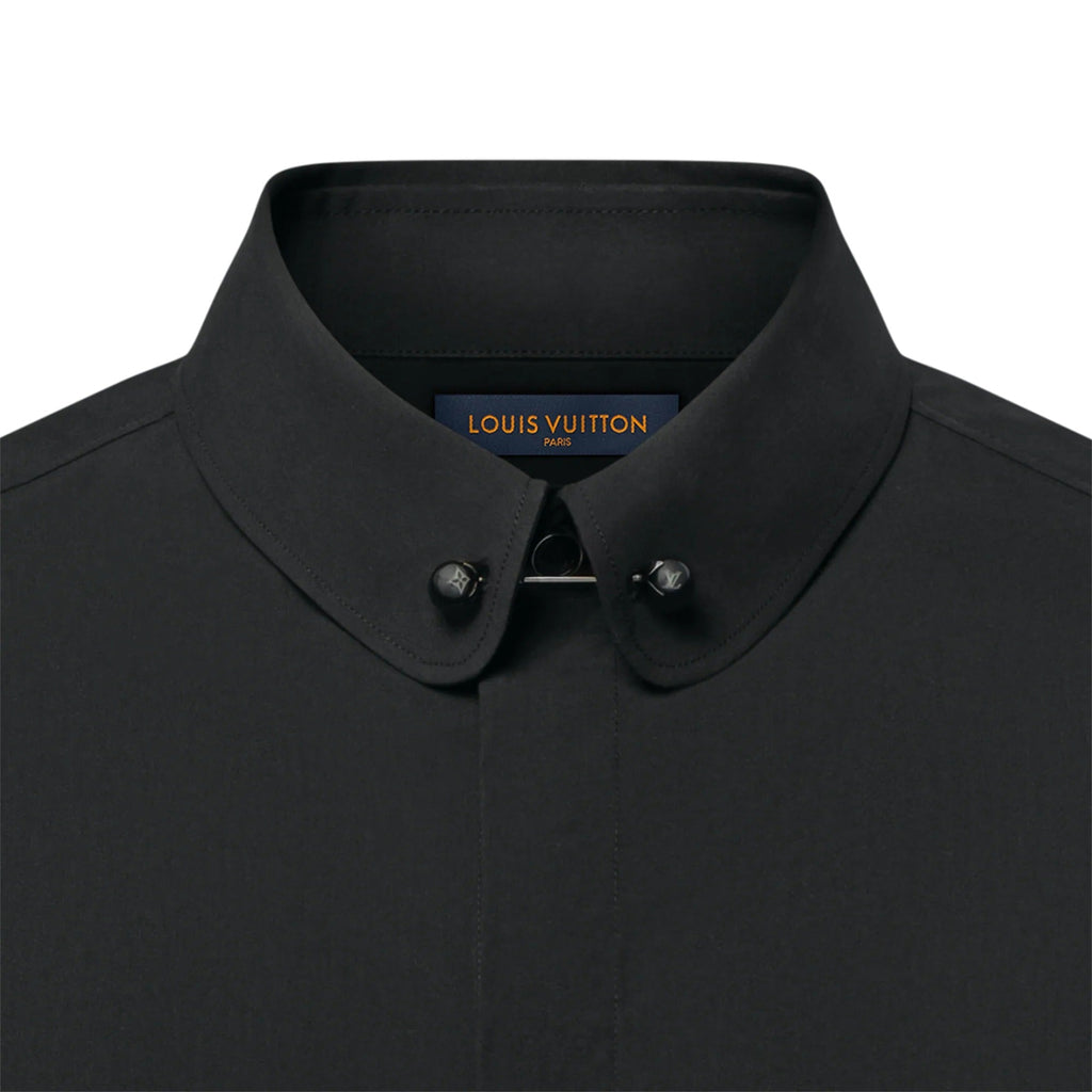 Silk-Blend Evening Shirt