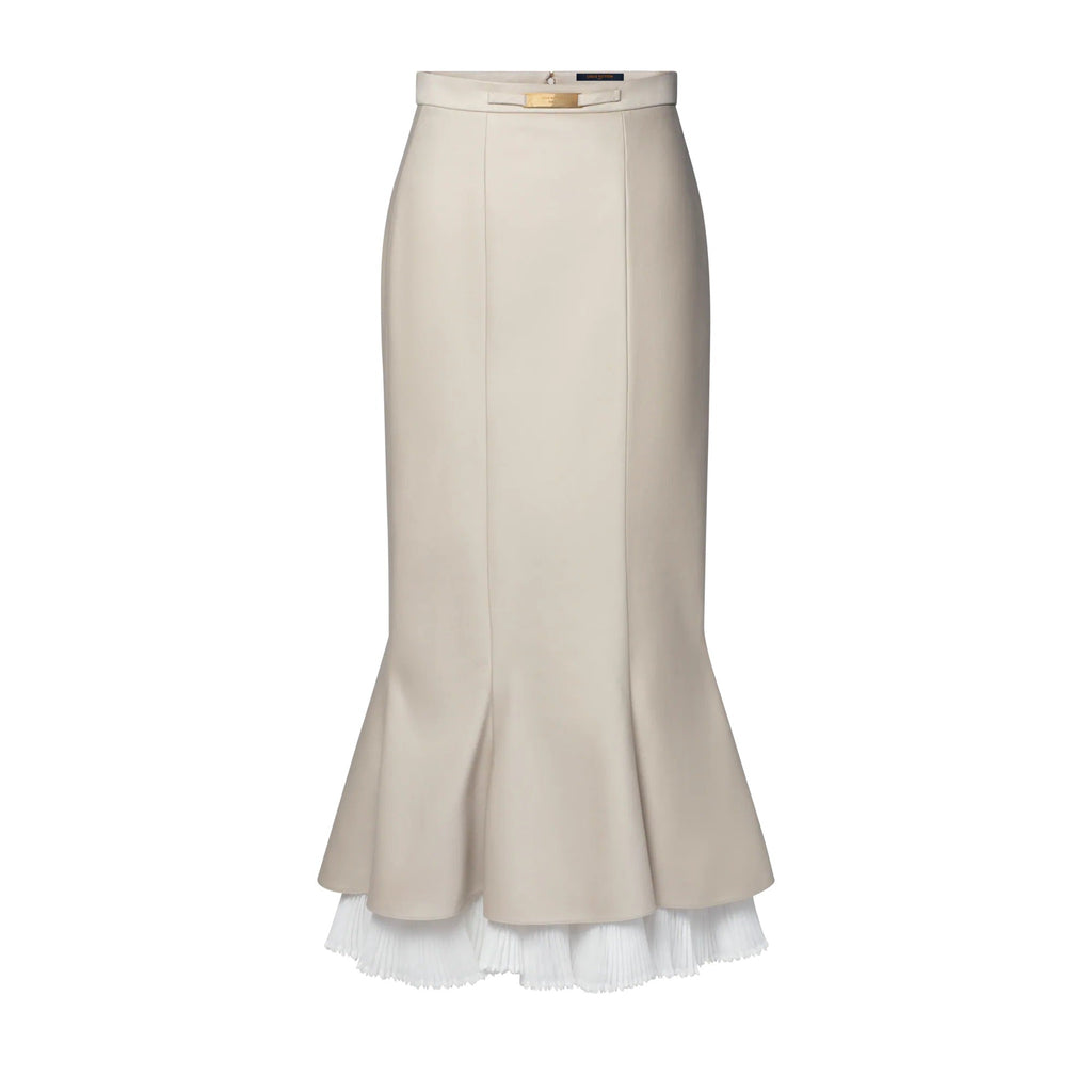 Ruffle Trim Skirt