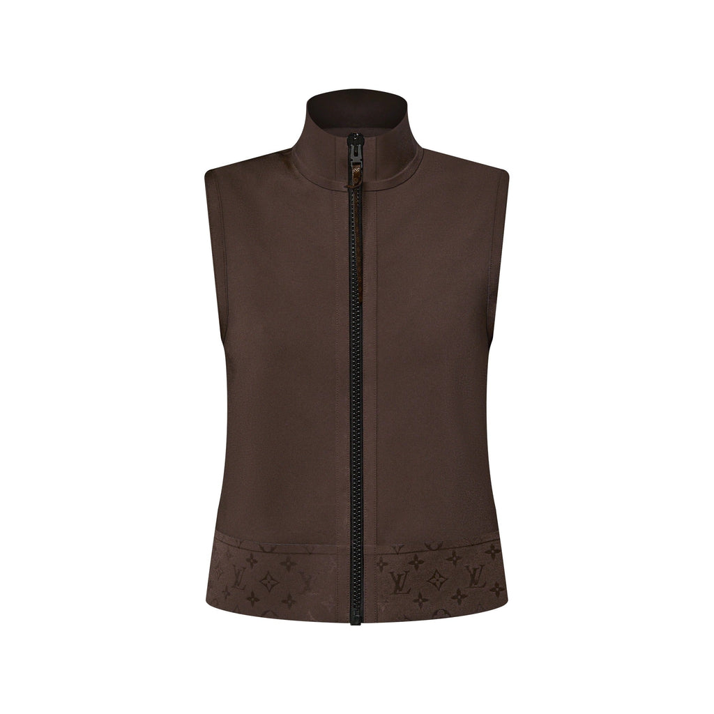 Technical Jersey Zip-Up Gilet