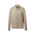 Embossed Signature Cotton Overshirt