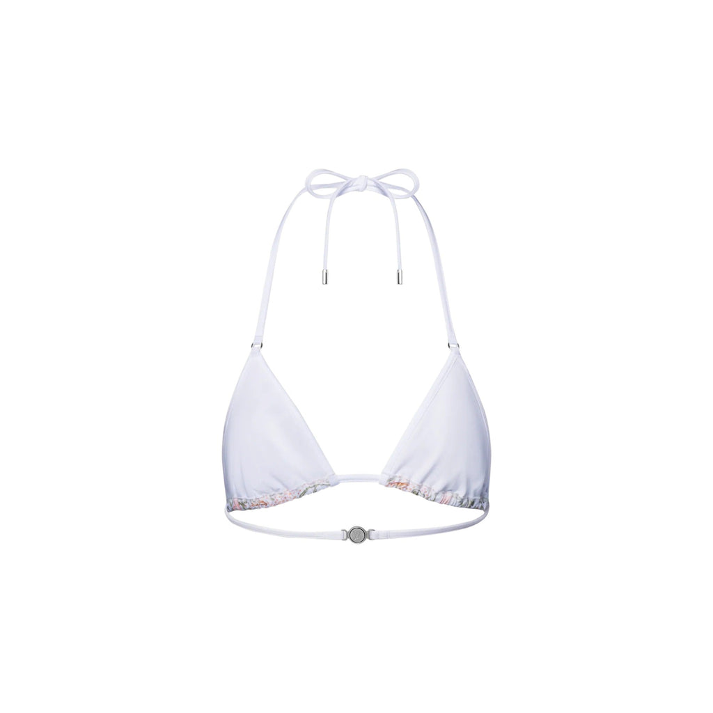 Flower Foulard Bikini Top