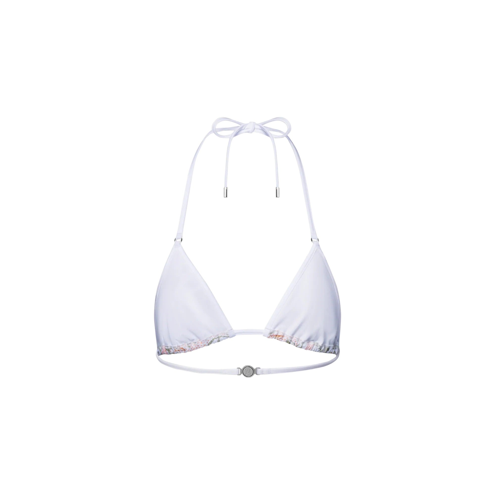 Flower Foulard Bikini Top