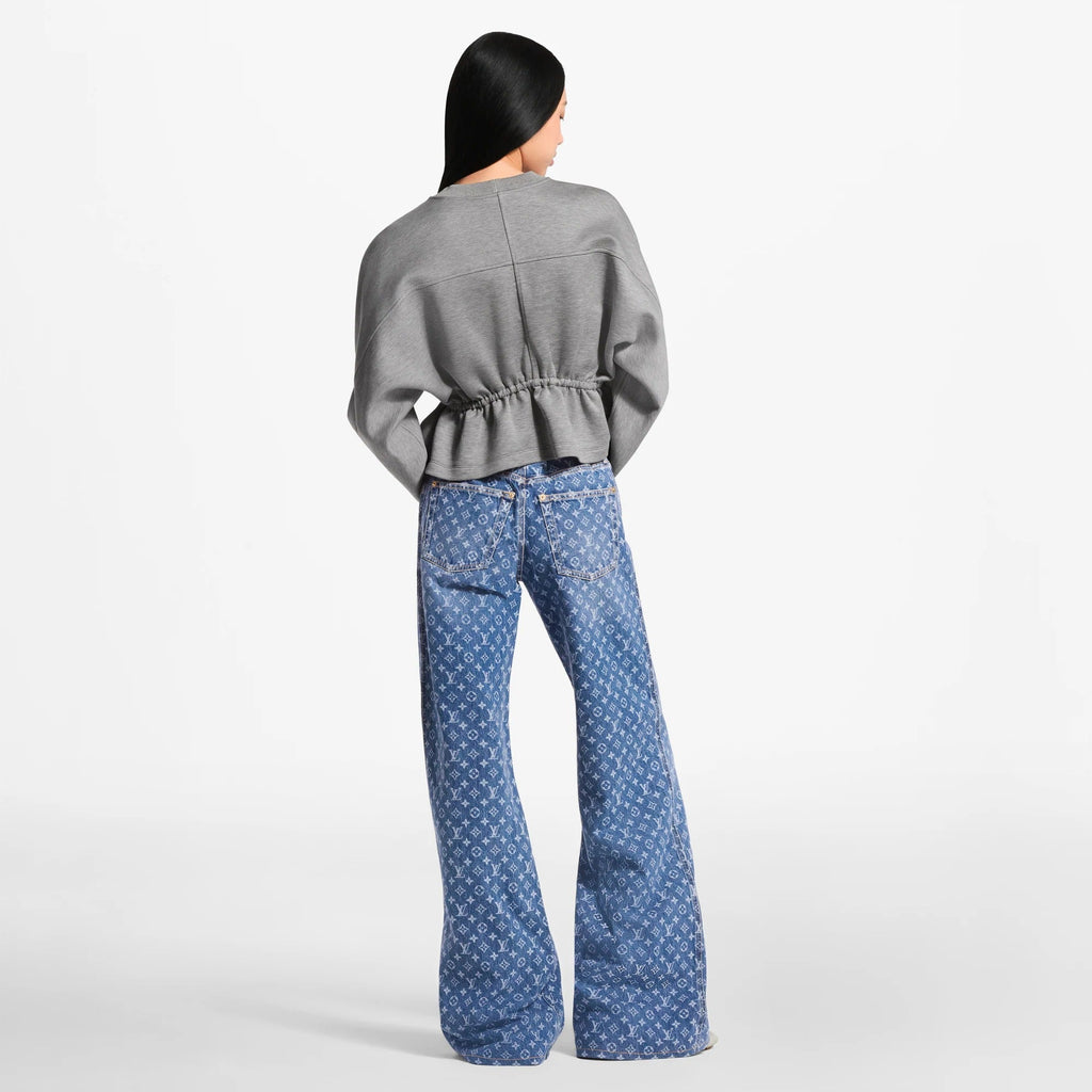 Monogram Flared Jeans