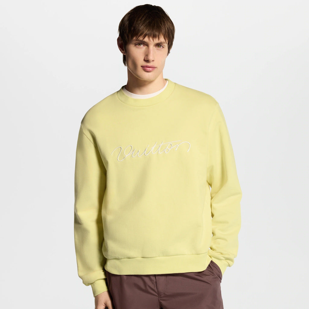 Embroidered Signature Crewneck