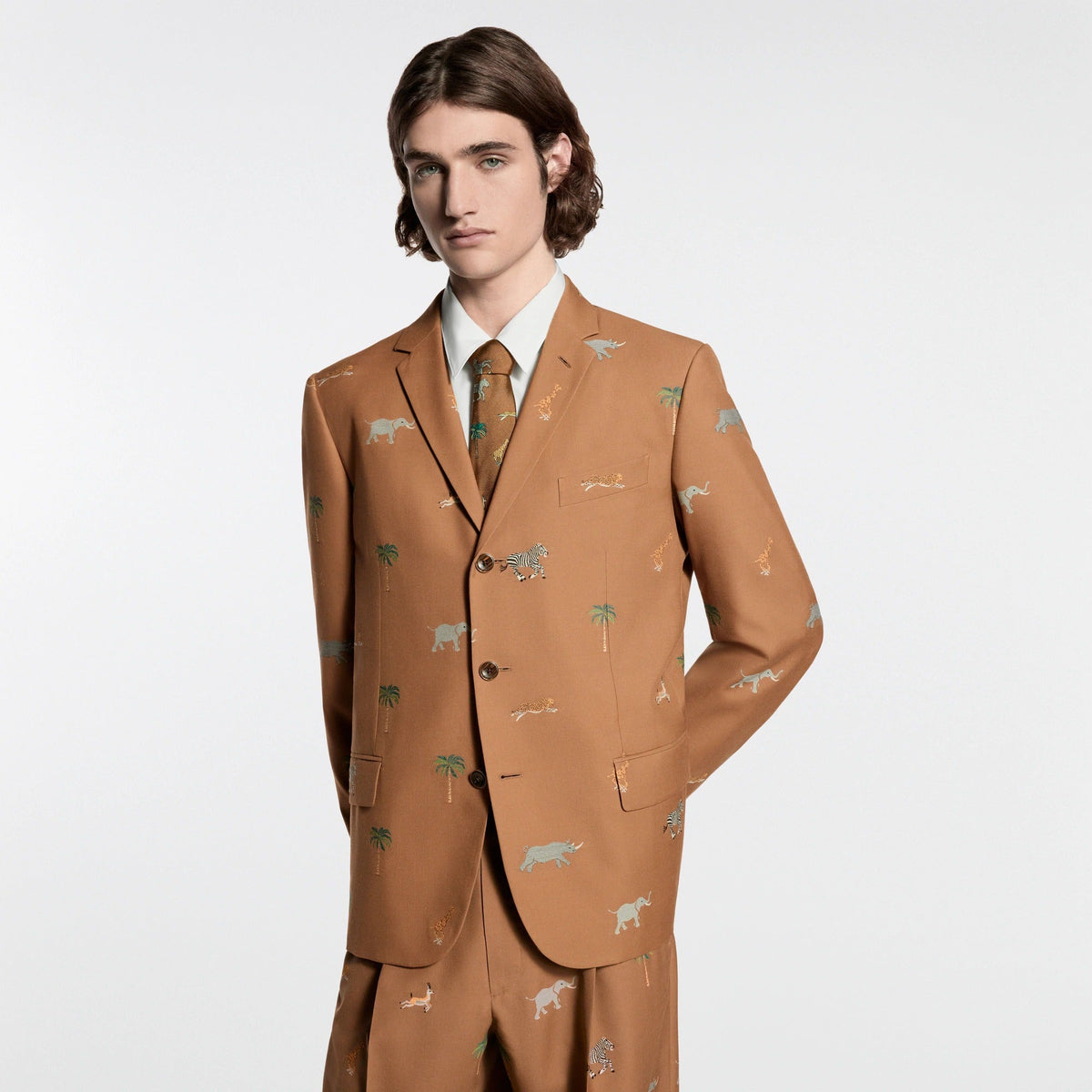 LV x The Darjeeling Limited Single-Breasted Jacket