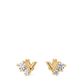 Essential V Strass PM Earrings