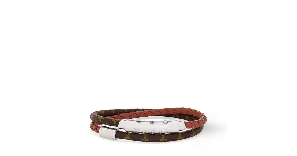 LV Double Spin Monogram Heritage Bracelet
