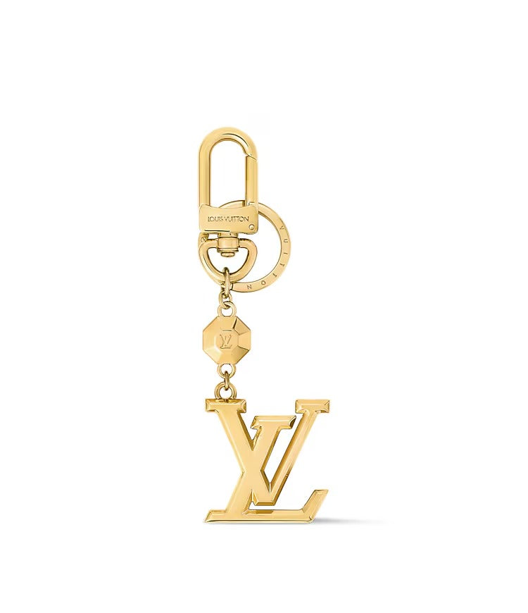 LV Facettes Bag Charm & Key Holder