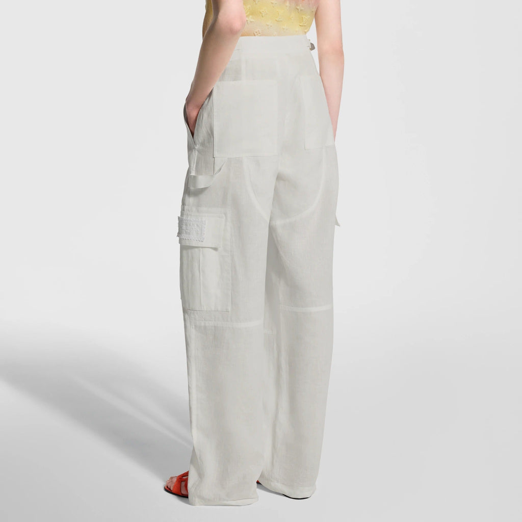 Linen Cargo Pants