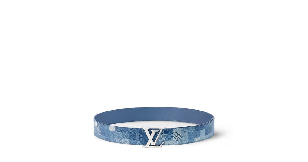 LV Initiales Damoflage 40mm Reversible Belt
