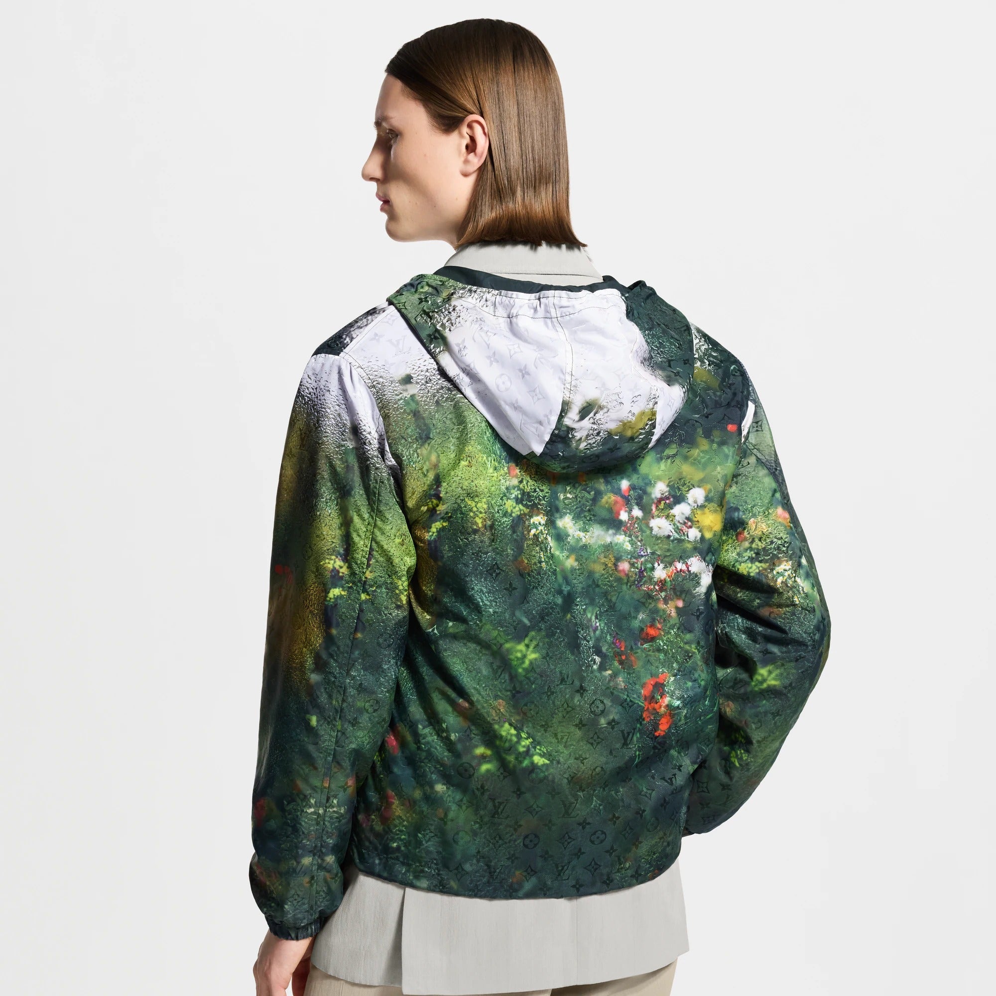 Monogram Printed Windbreaker