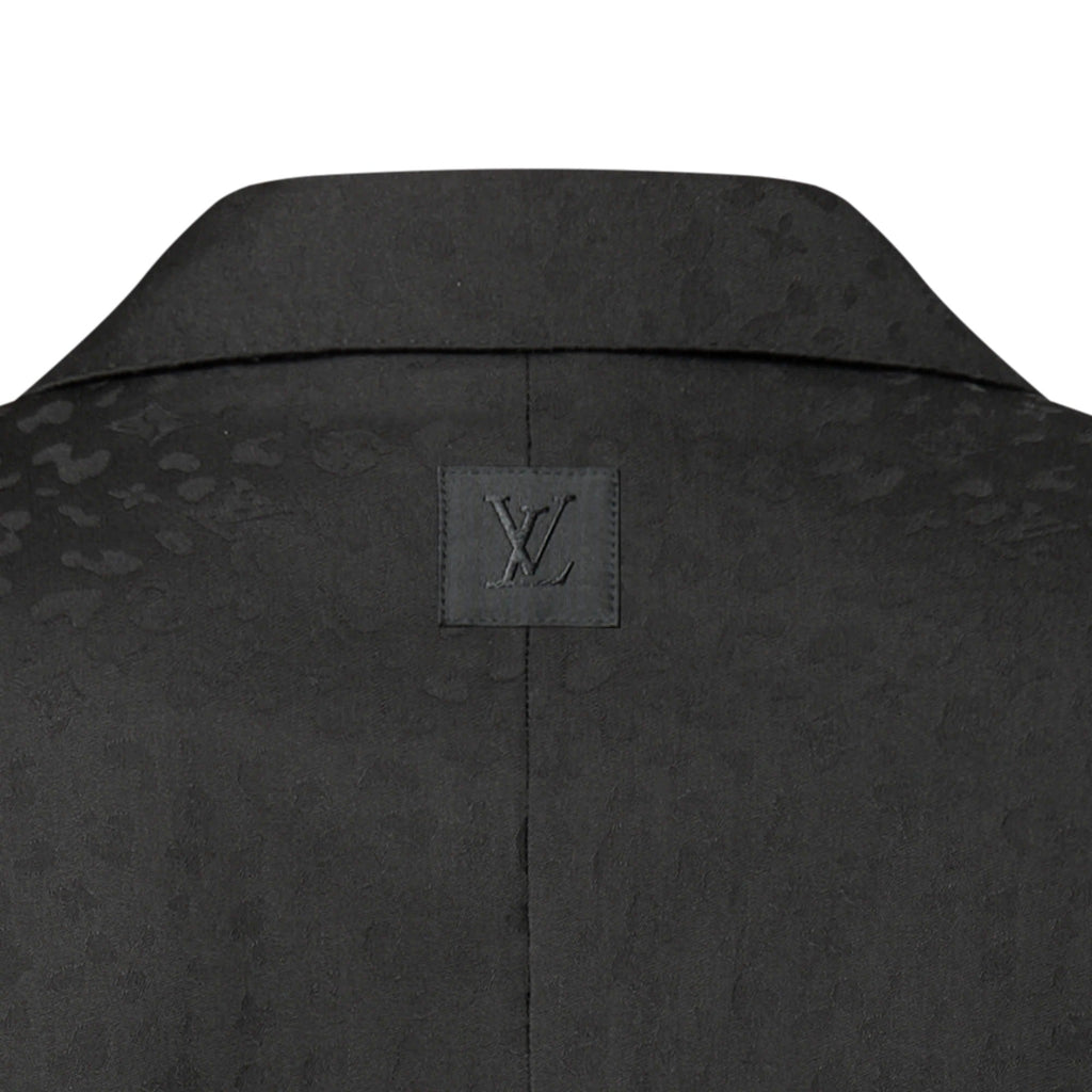 Satin Single-Breasted Pont Neuf Jacket