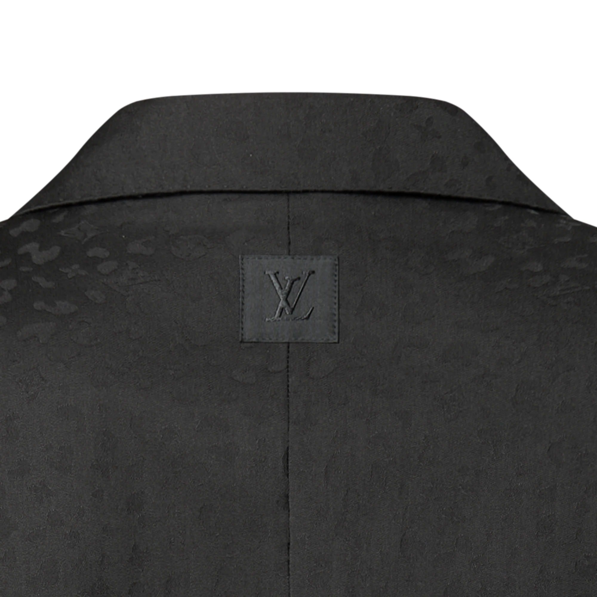 Satin Single-Breasted Pont Neuf Jacket