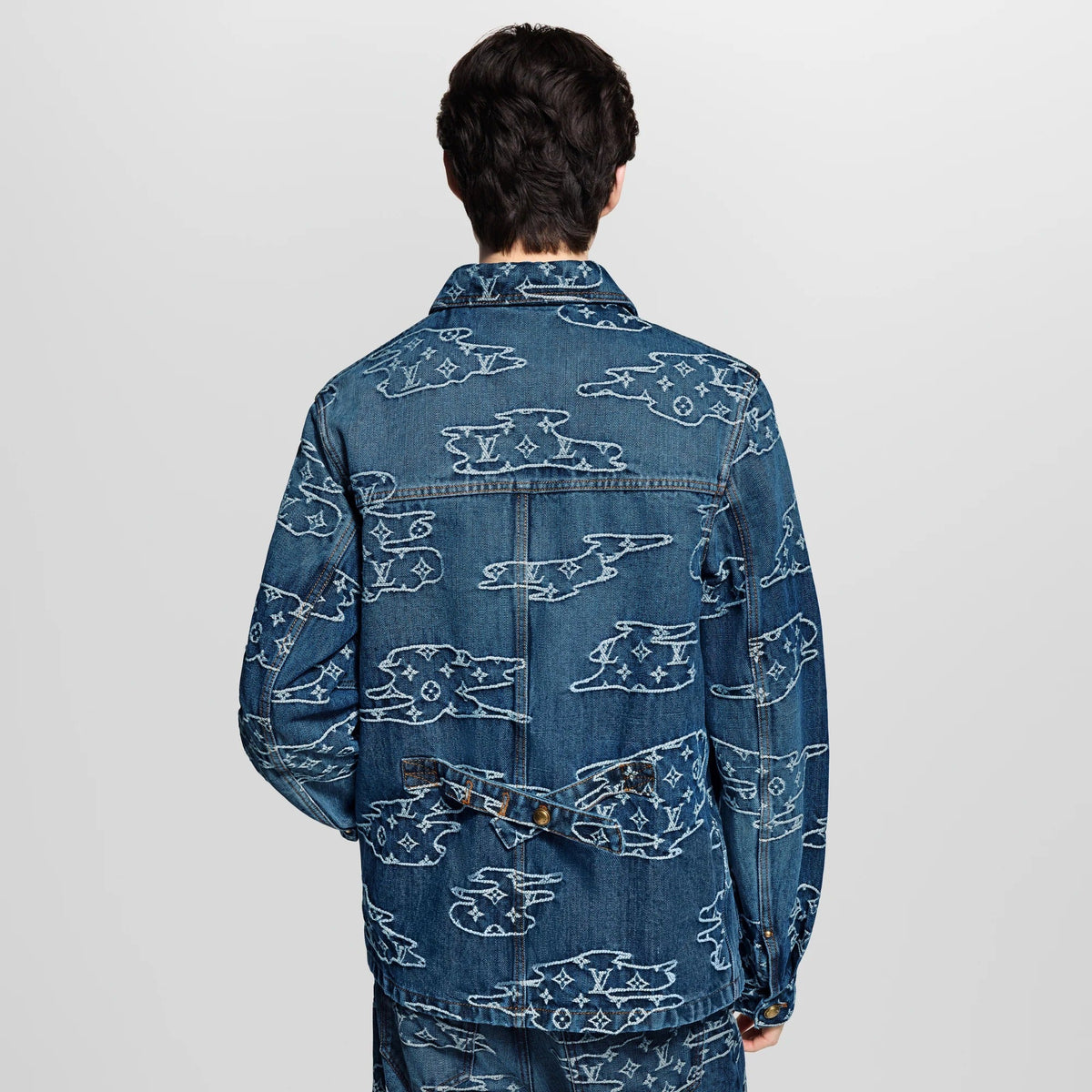 Monogram Denim Workwear Blouson