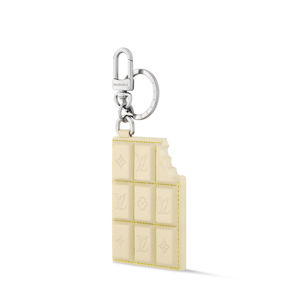 LV Chocolate Bar Key Holder and Bag Charm