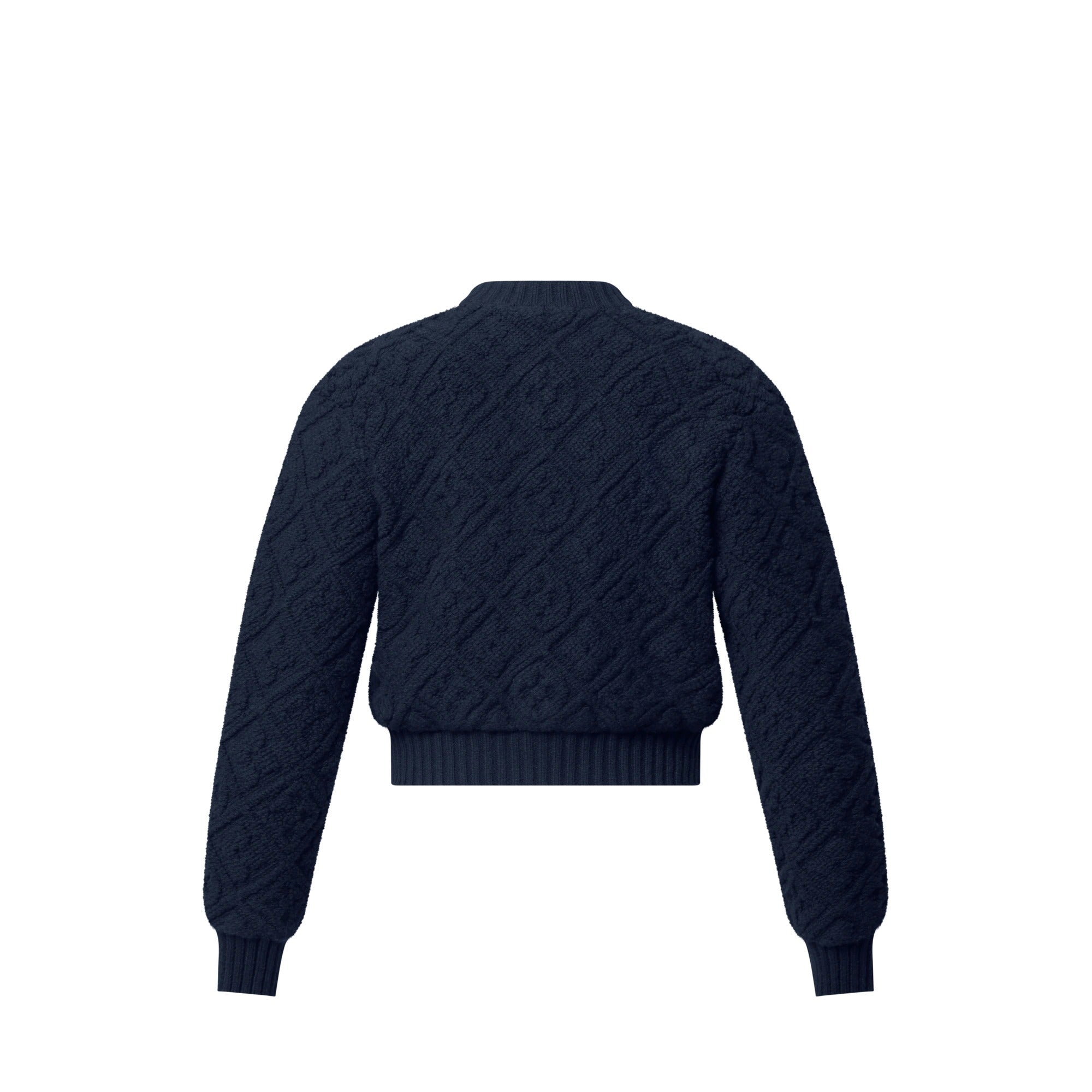 Monogram Toweling Cardigan