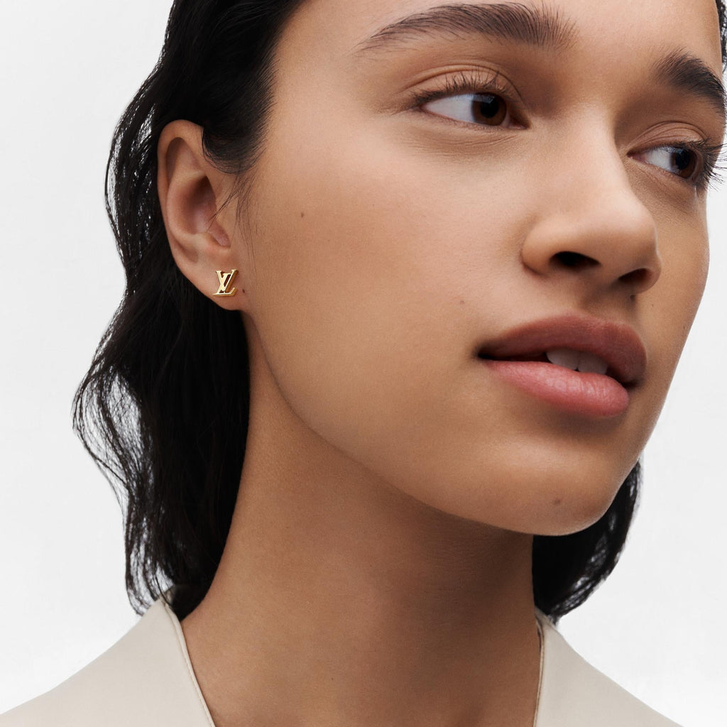 Idylle Blossom Reversible Stud, Pink And Yellow Gold And Diamond - Per Unit