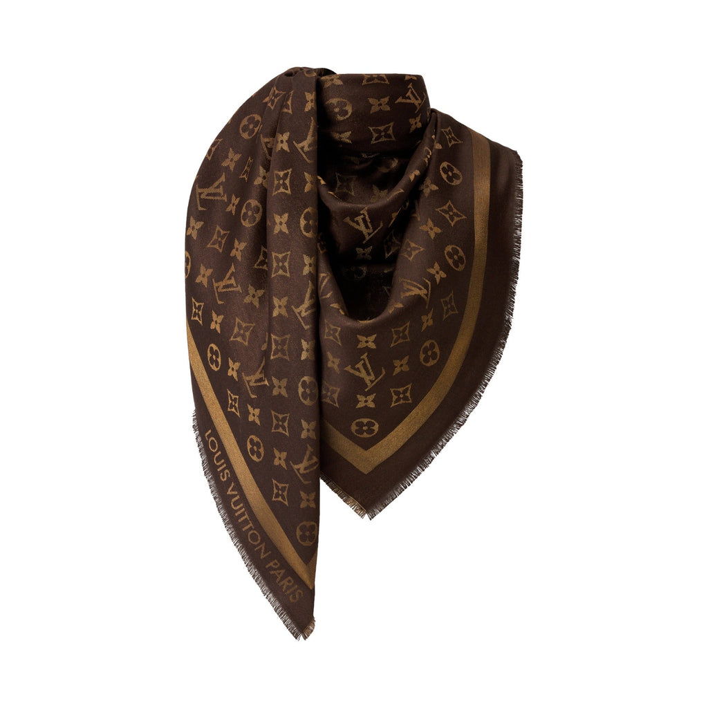 Monogram Shine Shawl